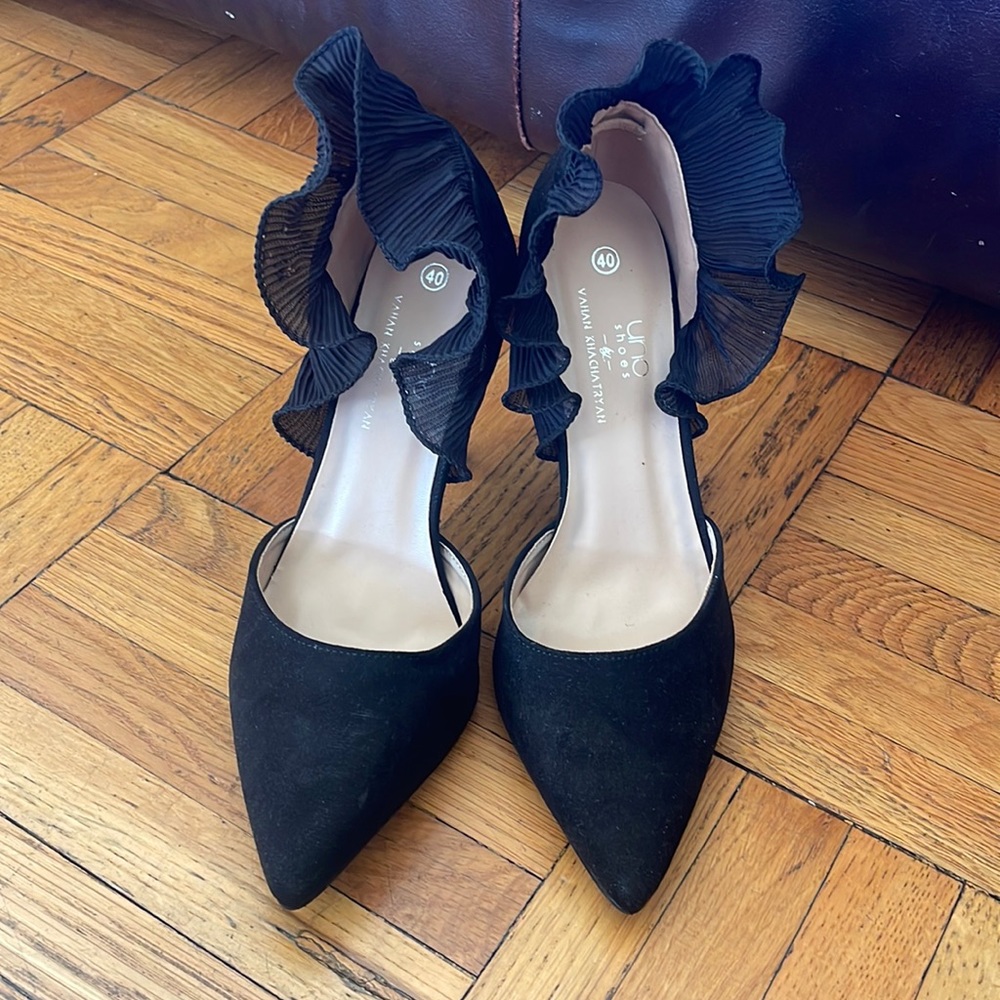 Black heels